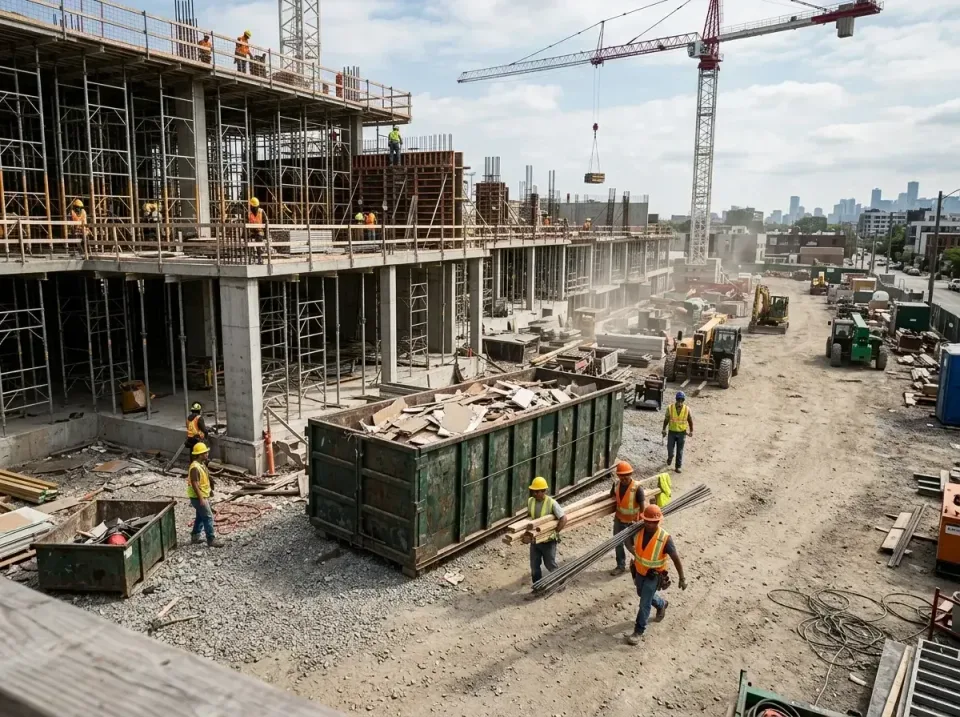 commercial-construction-site-w-002 — frequently asked questions, Low Cost Construction Dumpster Rental in Toppenish, WA
